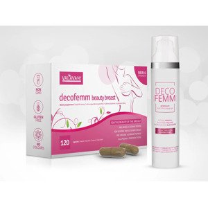 VALAVANI DecoFemm Beauty Breast 120 kapsúl + DecoFemm gél 100ml