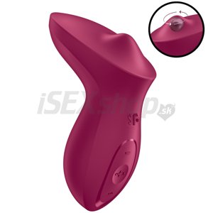 Satisfyer Exciterrr Rolling Lay&amp;#45;On bordový