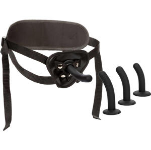 California Exotics Boundless Silicone Pegging Kit Black