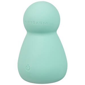 FairyGasm Applust mini vibračný silikónový stimulátor zelený