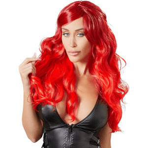 Cottelli Wig Wavy Long Red