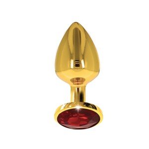 Taboom Bondage in Luxury Butt Plug With Diamond Jewel M Gold
