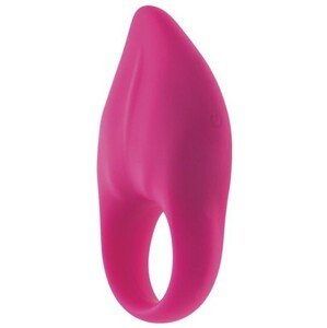 S Pleasures Velvet Softie Vibrating Ring Pink