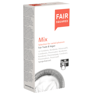 Fair Squared Single: Mix, 10 Fair Trade condoms