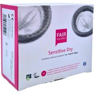 Fair Squared Maxi-Pack: Sensitive Dry, 50 Fair Trade condoms