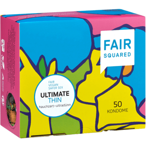Fair Squared Maxi-Pack: Ultimate Thin 50 pcs