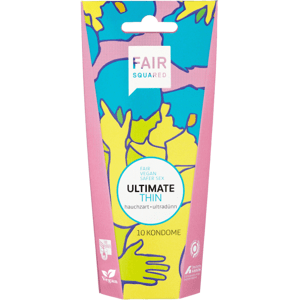 Fair Squared Maxi-Pack: Ultimate Thin 10 pcs