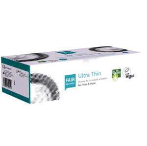 Fair Squared Bulk-Pack: Ultra Thin, 100 Fair Trade condoms