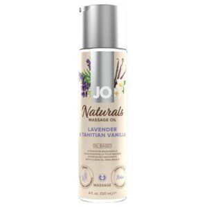 System JO - Naturals Massage Oil Lavender & Tahitian Vanilla 120 ml