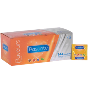 Pasante Flavours – ochutené kondómy (144 ks)