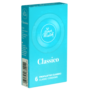 Love Match Single: Classico, 6 classic condoms