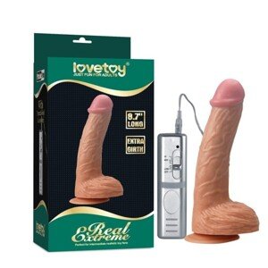 Realistický vibrátor s extra silným objemom a vibráciami