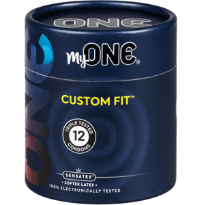 MyOne Single: Custom Fit, size 49D, 12 condoms
