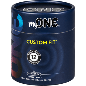 MyOne Single: Custom Fit, size 49G, 12 condoms