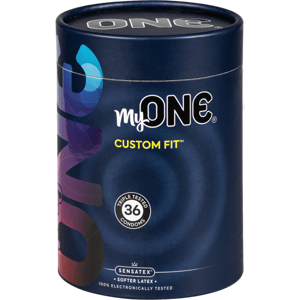 MyOne Maxi-Pack: Custom Fit, size 57G, 36 condoms