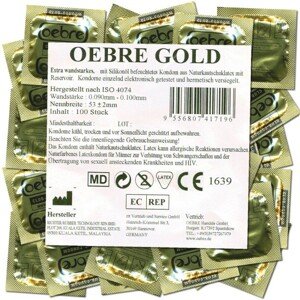 Oebre Bulk-Pack: CLUB-Condom Gold, 100 condoms