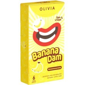 Olivia Dams: Banana, 6 yellow latex sheets