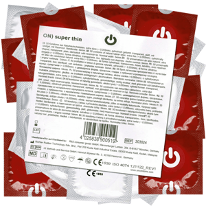 On) Bulk-Pack: Super Thin, 50 thin condoms