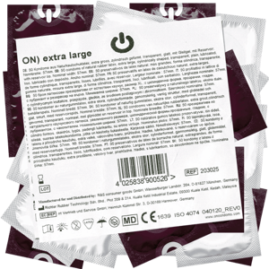 On) Bulk-Pack: Extra Large, 50 wide condoms