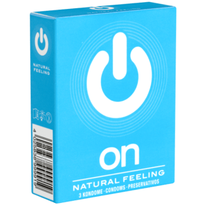 On) Single: Natural Feeling, 3 condoms