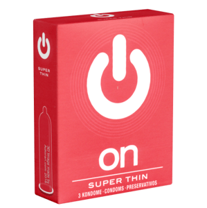 On) Single: Super Thin, 3 thin condoms